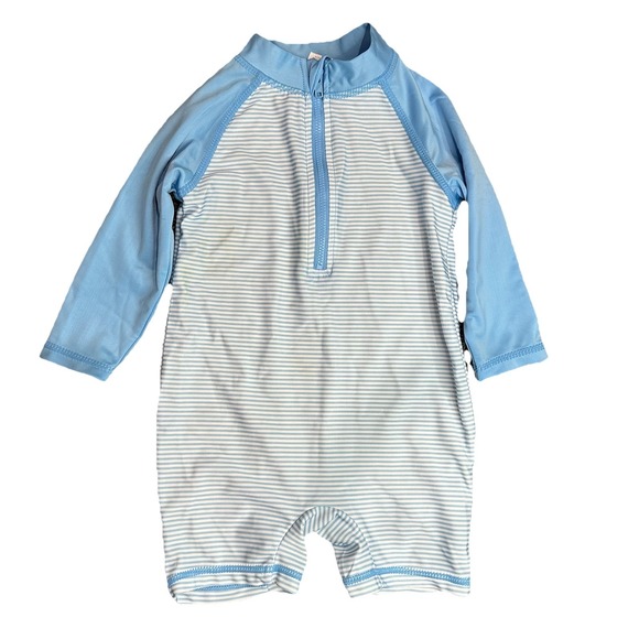 Sun&Sky Long Sleeve Toddler Swim Suit Bathing Suit 18-24 Month UPF 50+ Blue - Picture 1 of 3